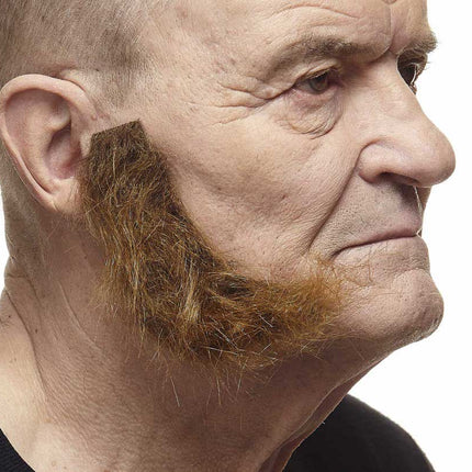 Partychimp Luxe Rock n Roll Bakkebaarden Bruin