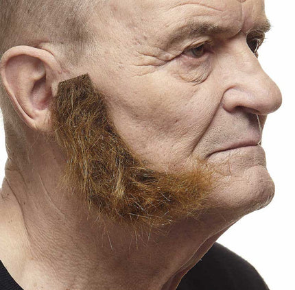 Partychimp Luxe Rock n Roll Bakkebaarden Bruin