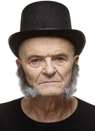 Partychimp Luxe Rock n Roll Bakkebaarden Grijs