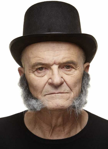 Partychimp Luxe Rock n Roll Bakkebaarden Grijs