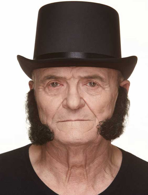 Partychimp Luxe Rock n Roll Bakkebaarden Zwart