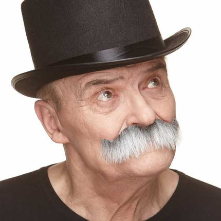 Partychimp Luxe Stoere Opa Plaksnor Grijs