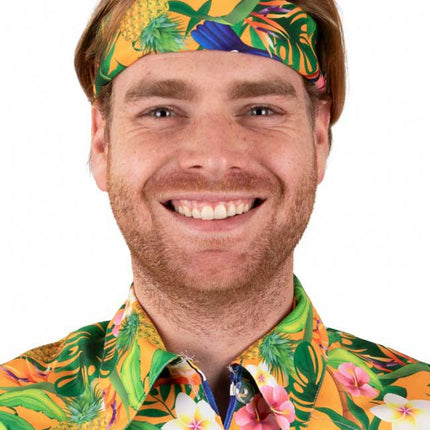 PartyXplosion Bandana Tropicana Oranje
