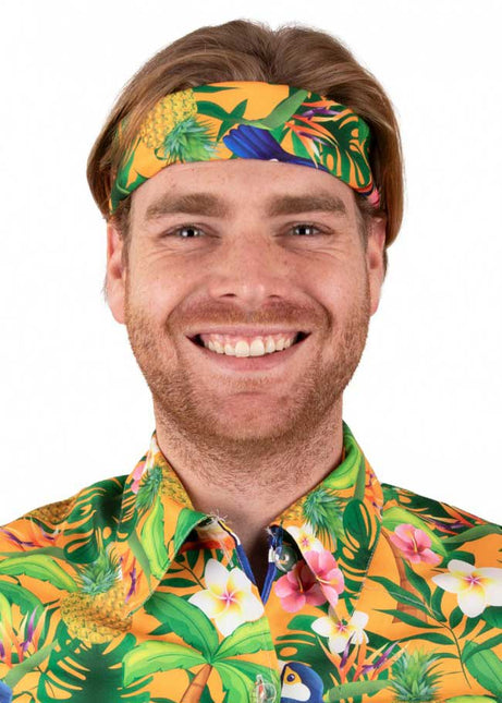 PartyXplosion Bandana Tropicana Oranje