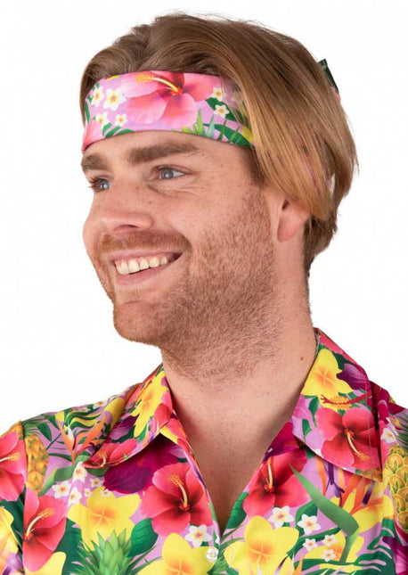 PartyXplosion Bandana Tropicana Roze