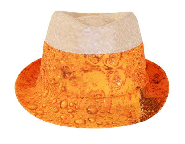 PartyXplosion Bier kojak hoed