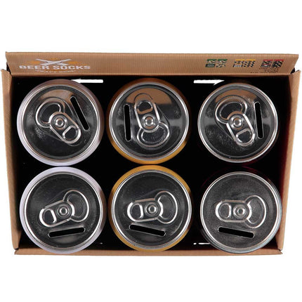PartyXplosion Bier sokken in bierblikje