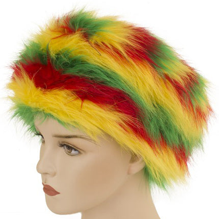 PartyXplosion Bontmuts rood geel groen