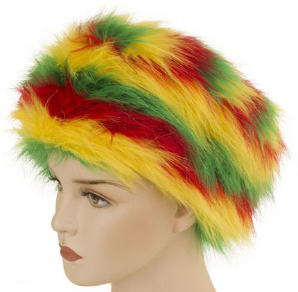 PartyXplosion Bontmuts rood geel groen