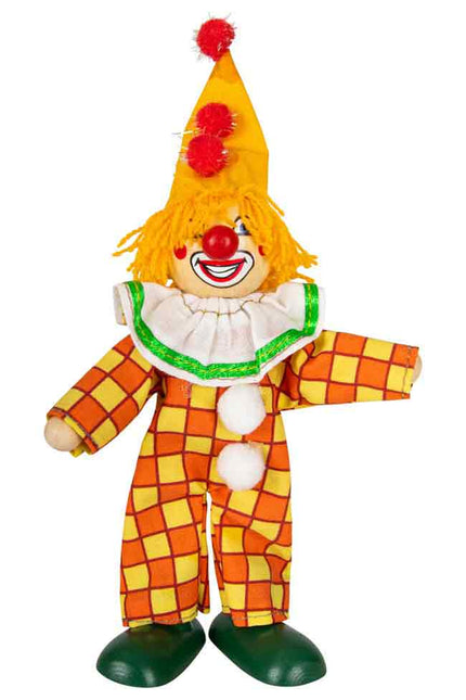 PartyXplosion Broche Clowntje Geel Haar