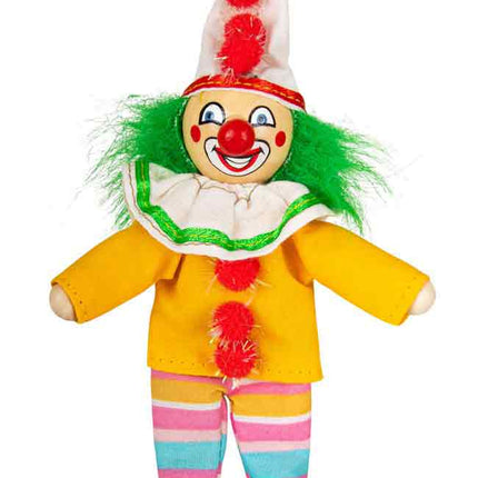PartyXplosion Broche Clowntje Groen Haar