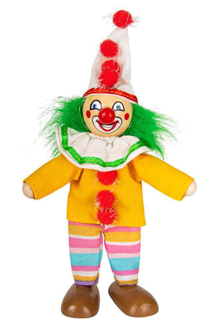 PartyXplosion Broche Clowntje Groen Haar