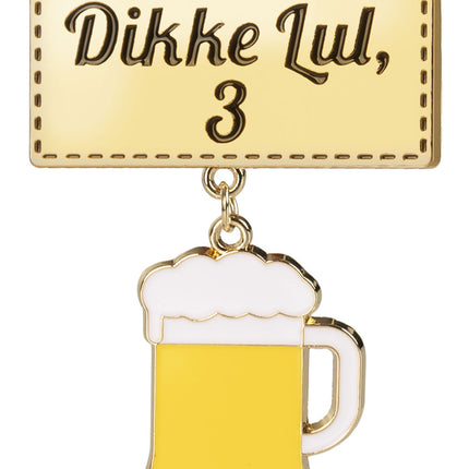 PartyXplosion Broche Dikke Lul 3 Bier