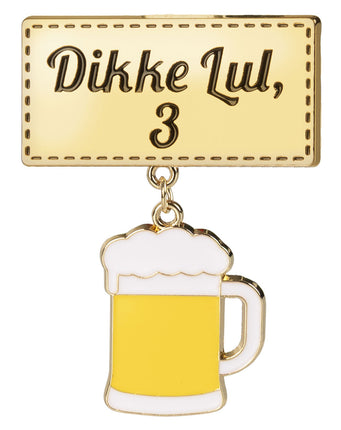 PartyXplosion Broche Dikke Lul 3 Bier