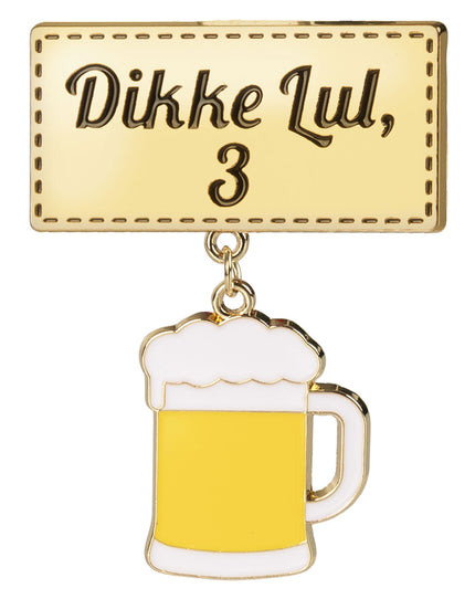 PartyXplosion Broche Dikke Lul 3 Bier