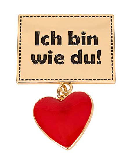 PartyXplosion Broche Ich bin wie du