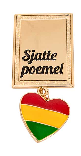 PartyXplosion Broche Sjatte poemel!