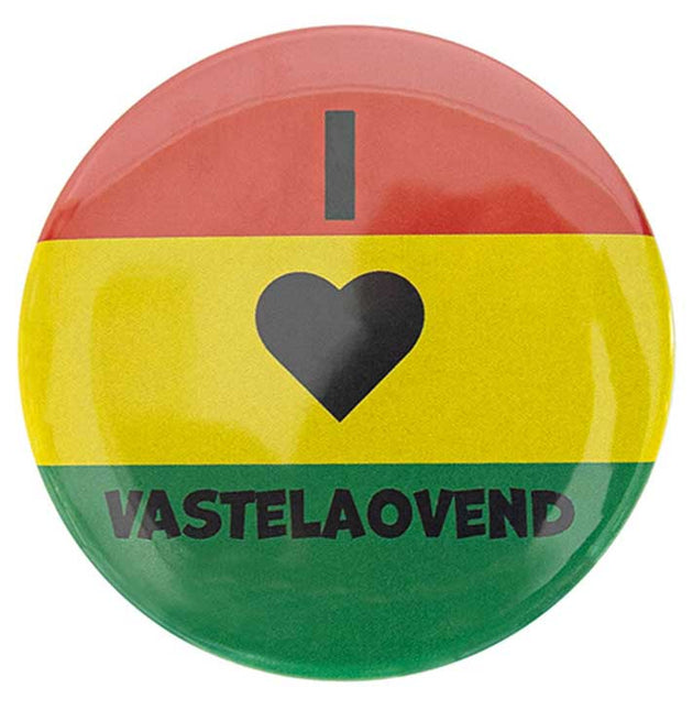 PartyXplosion Button I Love Vastelaovend