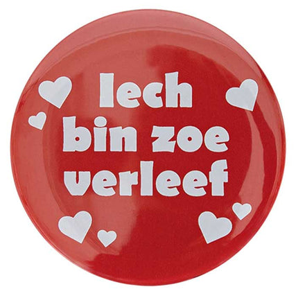 PartyXplosion Button Iech bin zoe verleef