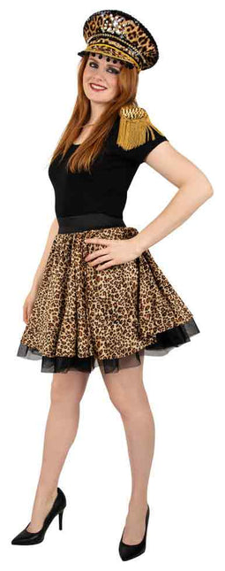 PartyXplosion Cirkelrok panter dames