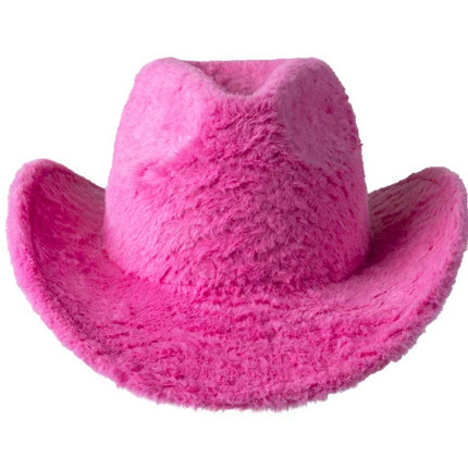 PartyXplosion Cowboyhoed Bont Knalroze – Maat 59