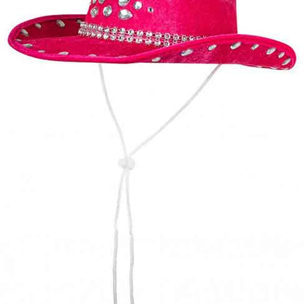PartyXplosion Cowboyhoed Roze