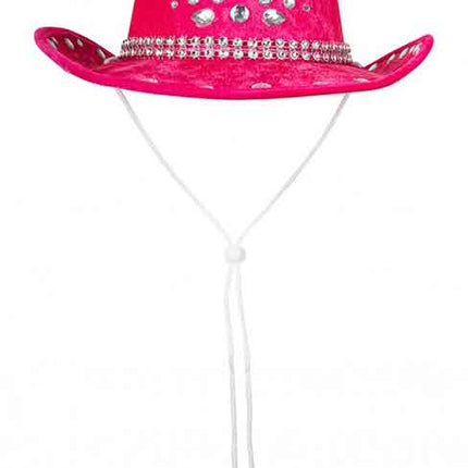 PartyXplosion Cowboyhoed Roze