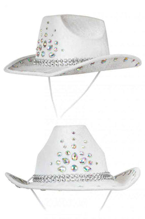 PartyXplosion Cowboyhoed Wit