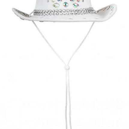 PartyXplosion Cowboyhoed Wit