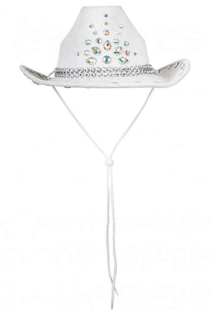 PartyXplosion Cowboyhoed Wit