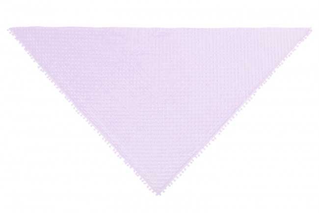 PartyXplosion Driehoek Sjaal Bubble Pastel Lila