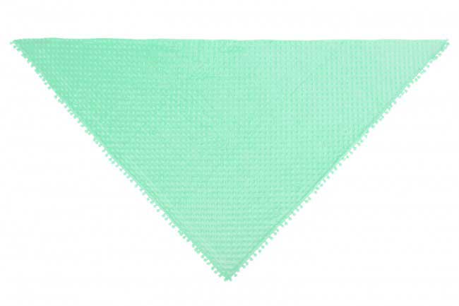 PartyXplosion Driehoek Sjaal Bubble Pastel Mint