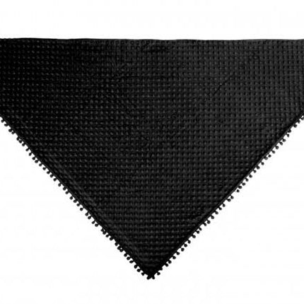 PartyXplosion Driehoek Sjaal Bubble Zwart