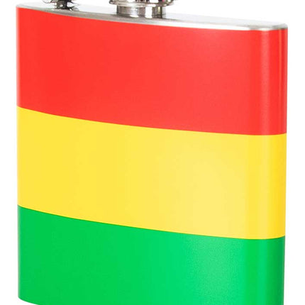 PartyXplosion Drinkflesje Limburg rood geel groen