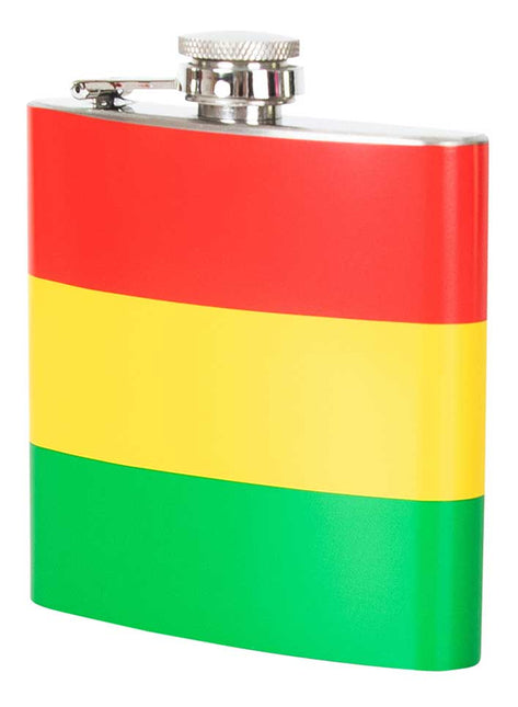 PartyXplosion Drinkflesje Limburg rood geel groen