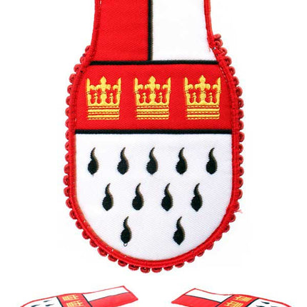 PartyXplosion Epaulette Koln met wapen