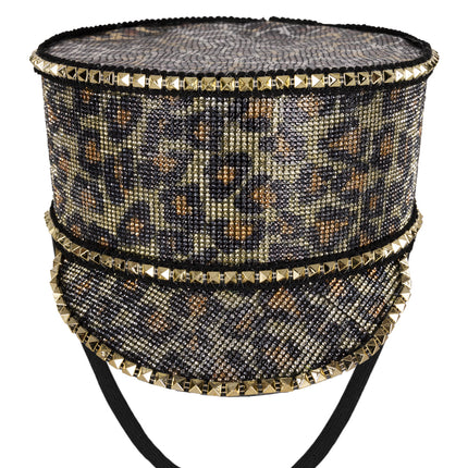 PartyXplosion Fanfarehoed panter print