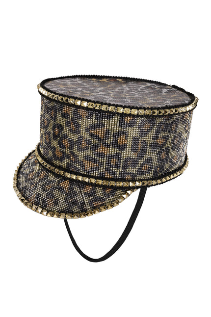 PartyXplosion Fanfarehoed panter print