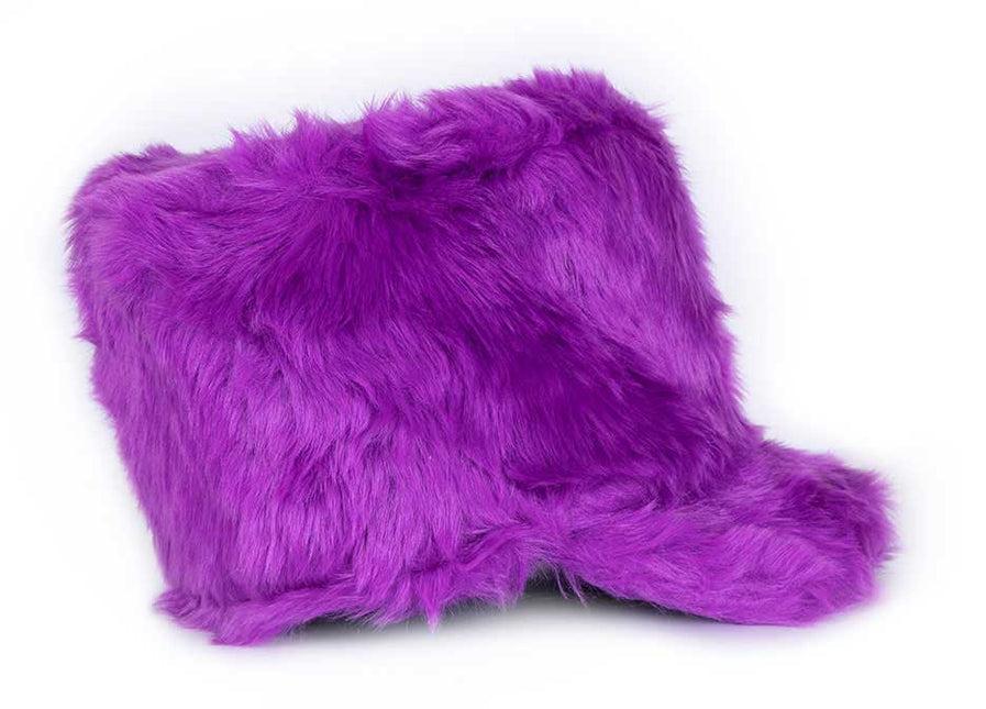 PartyXplosion Fanfarehoed pluche paars