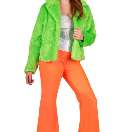PartyXplosion Flared broek Neon Oranje