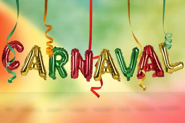 PartyXplosion Folieballon Carnaval