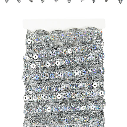 PartyXplosion Galon pailletten zilver