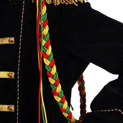 PartyXplosion Gevlochten erekoord rood geel groen