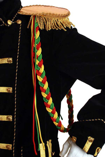 PartyXplosion Gevlochten erekoord rood geel groen