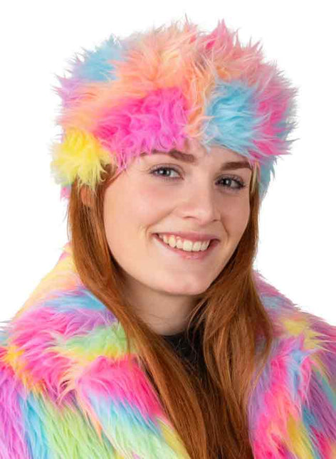 PartyXplosion Hoofdband Pluche Pastel