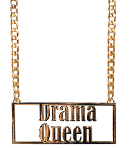 PartyXplosion Ketting met hanger Drama Queen