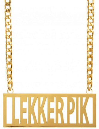 PartyXplosion Ketting met hanger Lekker Pik