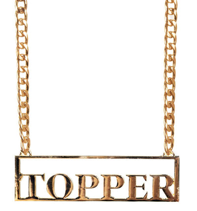 PartyXplosion Ketting met hanger Topper