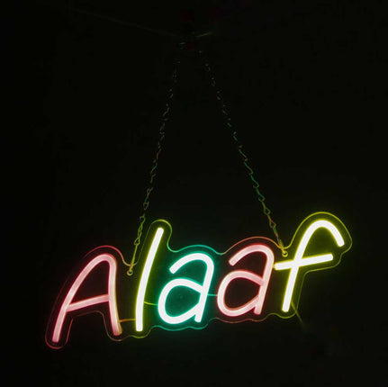 PartyXplosion LED neon sign Alaaf