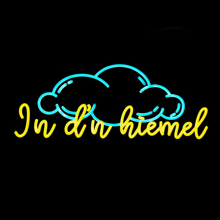 PartyXplosion LED neon sign 'In d'n Hiemel'